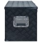 vidaXL Caja de aluminio 1085x370x400 mm negra vidaXL Caja de aluminio 1085x370x400 mm negra