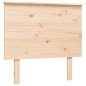 vidaXL Estructura de cama con cabecero madera maciza 90x200 cm