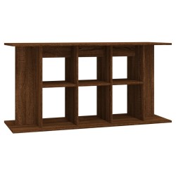vidaXL Soporte de acuario madera ingeniería roble marrón 120x40x60 cm