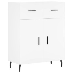 vidaXL Aparador de madera de ingeniería blanco 69,5x34x90 cm