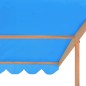 vidaXL Arenero con techo ajustable de madera de abeto 115x115x115 cm vidaXL Arenero con techo ajustable de madera de abeto 115x115x115 cm