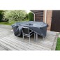 Nature Funda de muebles de jardín para mesa rectangular 225x143x90 cm Nature Funda de muebles de jardín para mesa rectangular 225x143x90 cm