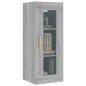 vidaXL Armario de pared colgante gris Sonoma 34,5x34x90 cm vidaXL Armario de pared colgante gris Sonoma 34,5x34x90 cm