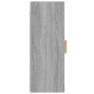 vidaXL Armario de pared colgante gris Sonoma 34,5x34x90 cm vidaXL Armario de pared colgante gris Sonoma 34,5x34x90 cm