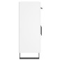 vidaXL Aparador de madera de ingeniería blanco 69,5x34x90 cm vidaXL Aparador de madera de ingeniería blanco 69,5x34x90 cm