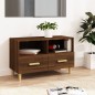 vidaXL Mueble para TV madera contrachapada roble marrón 80x36x50 cm