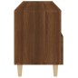 vidaXL Mueble para TV madera contrachapada roble marrón 80x36x50 cm