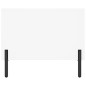 vidaXL Mesa de centro madera contrachapada blanco 90x50x40 cm