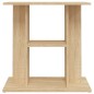 vidaXL Soporte para acuario madera ingeniería roble Sonoma 60x30x60 cm