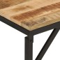 vidaXL Banco de madera maciza de mango 160x35x46 cm vidaXL Banco de madera maciza de mango 160x35x46 cm