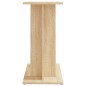 vidaXL Soporte para acuario madera ingeniería roble Sonoma 60x30x60 cm