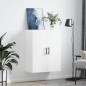 vidaXL Armario de pared blanco 69,5x34x90 cm vidaXL Armario de pared blanco 69,5x34x90 cm