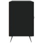 vidaXL Aparador de madera de ingeniería negro 100x36x60 cm vidaXL Aparador de madera de ingeniería negro 100x36x60 cm