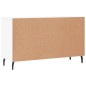 vidaXL Aparador de madera de ingeniería blanco 100x36x60 cm vidaXL Aparador de madera de ingeniería blanco 100x36x60 cm