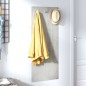 vidaXL Perchero de pared vidrio templado muro de piedra 125x50 cm vidaXL Perchero de pared vidrio templado muro de piedra 125x50 cm