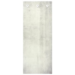 vidaXL Perchero de pared vidrio templado muro de piedra 125x50 cm