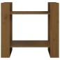 vidaXL Estantería/divisor de espacios pino marrón miel 60x35x57 cm vidaXL Estantería/divisor de espacios pino marrón miel 60x35x57 cm
