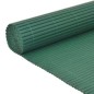 vidaXL Valla de jardín de doble cara verde 90x400 cm vidaXL Valla de jardín de doble cara verde 90x400 cm