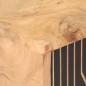 vidaXL Aparador de madera maciza de acacia 60x35x75 cm