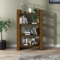 vidaXL Estantería/divisor espacios madera pino marrón miel 80x35x125cm vidaXL Estantería/divisor espacios madera pino marrón miel 80x35x125cm