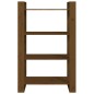 vidaXL Estantería/divisor espacios madera pino marrón miel 80x35x125cm vidaXL Estantería/divisor espacios madera pino marrón miel 80x35x125cm