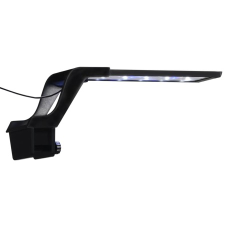 vidaXL Luz LED para acuario con abrazadera azul y blanco 25-45 cm