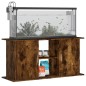 vidaXL Soporte de acuario madera ingeniería roble ahumado 121x41x58 cm vidaXL Soporte de acuario madera ingeniería roble ahumado 121x41x58 cm
