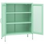 vidaXL Armario de almacenamiento acero verde mint 80x35x101,5 cm vidaXL Armario de almacenamiento acero verde mint 80x35x101,5 cm