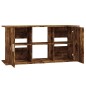 vidaXL Soporte de acuario madera ingeniería roble ahumado 121x41x58 cm vidaXL Soporte de acuario madera ingeniería roble ahumado 121x41x58 cm