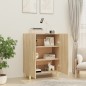 vidaXL Aparador de madera contrachapada roble Sonoma 70x34x90 cm