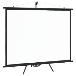 vidaXL Pantalla de proyección con trípode 72" 4:3