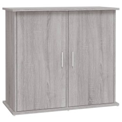 vidaXL Soporte para acuario madera ingeniería gris Sonoma 81x36x73 cm