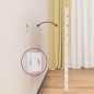 vidaXL Cabecero de cama de pared madera maciza pino blanco 166x3x63 cm vidaXL Cabecero de cama de pared madera maciza pino blanco 166x3x63 cm