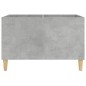 vidaXL Mueble discos madera contrachapada gris hormigón 74,5x38x48 cm vidaXL Mueble discos madera contrachapada gris hormigón 74,5x38x48 cm