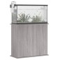 vidaXL Soporte para acuario madera ingeniería gris Sonoma 81x36x73 cm vidaXL Soporte para acuario madera ingeniería gris Sonoma 81x36x73 cm