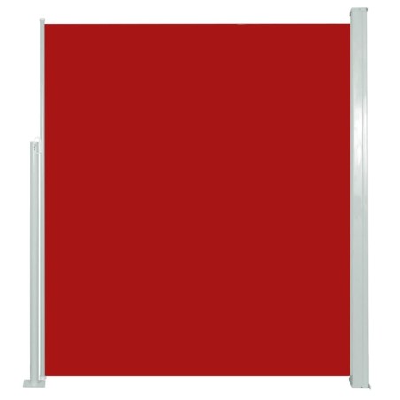 vidaXL Toldo lateral de jardín o terraza 160x300 cm rojo 