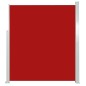 vidaXL Toldo lateral de jardín o terraza 160x300 cm rojo vidaXL Toldo lateral de jardín o terraza 160x300 cm rojo