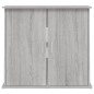 vidaXL Soporte para acuario madera ingeniería gris Sonoma 81x36x73 cm vidaXL Soporte para acuario madera ingeniería gris Sonoma 81x36x73 cm
