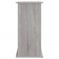 vidaXL Soporte para acuario madera ingeniería gris Sonoma 81x36x73 cm vidaXL Soporte para acuario madera ingeniería gris Sonoma 81x36x73 cm