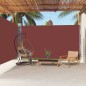 vidaXL Toldo lateral retráctil marrón 220x600 cm vidaXL Toldo lateral retráctil marrón 220x600 cm