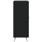 vidaXL Aparador de madera de ingeniería negro 69,5x34x90 cm vidaXL Aparador de madera de ingeniería negro 69,5x34x90 cm
