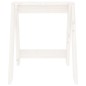 vidaXL Taburetes 2 unidades madera maciza de pino blanco 40x40x45 cm vidaXL Taburetes 2 unidades madera maciza de pino blanco 40x40x45 cm