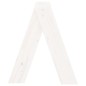 vidaXL Taburetes 2 unidades madera maciza de pino blanco 40x40x45 cm vidaXL Taburetes 2 unidades madera maciza de pino blanco 40x40x45 cm