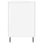 vidaXL Escritorio madera de ingeniería blanco 140x50x75 cm vidaXL Escritorio madera de ingeniería blanco 140x50x75 cm