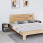 vidaXL Mesitas de noche 2 uds madera maciza pino gris 40x34x45 cm vidaXL Mesitas de noche 2 uds madera maciza pino gris 40x34x45 cm
