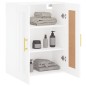 vidaXL Armario de pared madera de ingeniería blanco 69,5x34x90 cm vidaXL Armario de pared madera de ingeniería blanco 69,5x34x90 cm