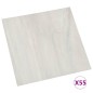 vidaXL Lamas para suelo autoadhesivas 55 piezas PVC 5,11 m² crema