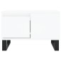 vidaXL Mesa de centro madera contrachapada blanco 55x55x36,5 cm vidaXL Mesa de centro madera contrachapada blanco 55x55x36,5 cm