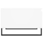 vidaXL Mesa de centro madera contrachapada blanco 55x55x36,5 cm vidaXL Mesa de centro madera contrachapada blanco 55x55x36,5 cm