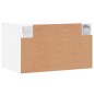 vidaXL Armario de pared madera de ingeniería blanco 60x36,5x35 cm vidaXL Armario de pared madera de ingeniería blanco 60x36,5x35 cm